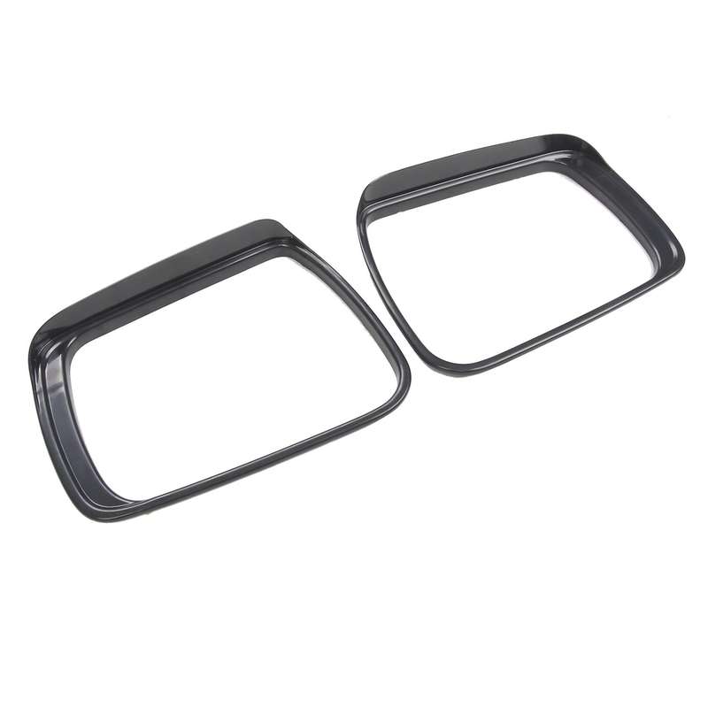 Rear View Mirror Cover for RAM 1500 19-21 Car Rear View Mirror Rain Eyebrow Cover Trim Shield Shade
