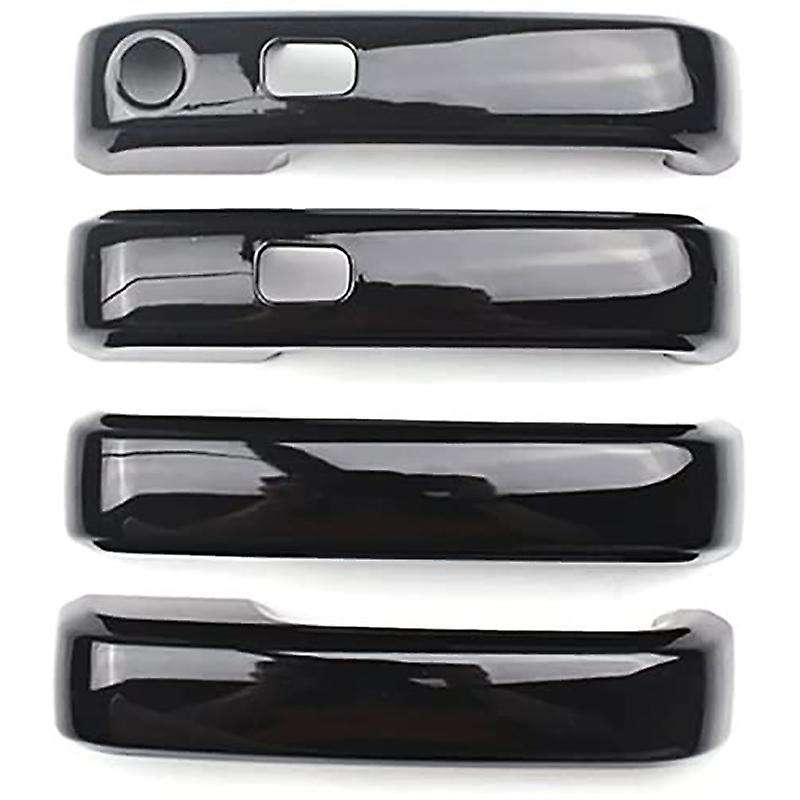 Rear View Mirror Cover Decoration, Handle Cover,Door Handle Glove with Key Hole for F250 F350 F450 F