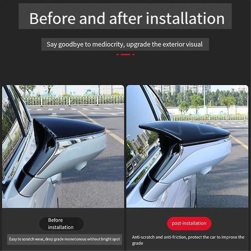 Rear View Mirror Cover for ES 200 300H 2018-2021 Car Accessories