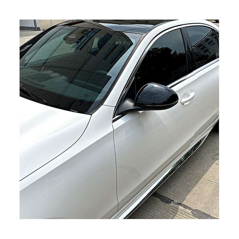 Rear View Mirror Housing for - C-class W206 C200 C260 C300 22-23 Decorative Stickers Carbon Fiber P