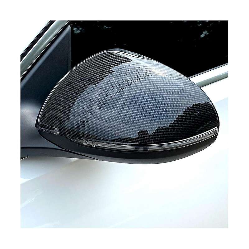 Rear View Mirror Housing for - C-class W206 C200 C260 C300 22-23 Decorative Stickers Carbon Fiber P