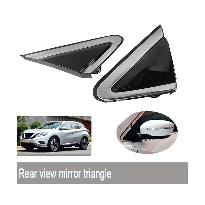 Rear View Mirror Triangle Trim Side Mirror Triangle Molding for 2015-2018 96319-5bc0a 96318-5bc0a