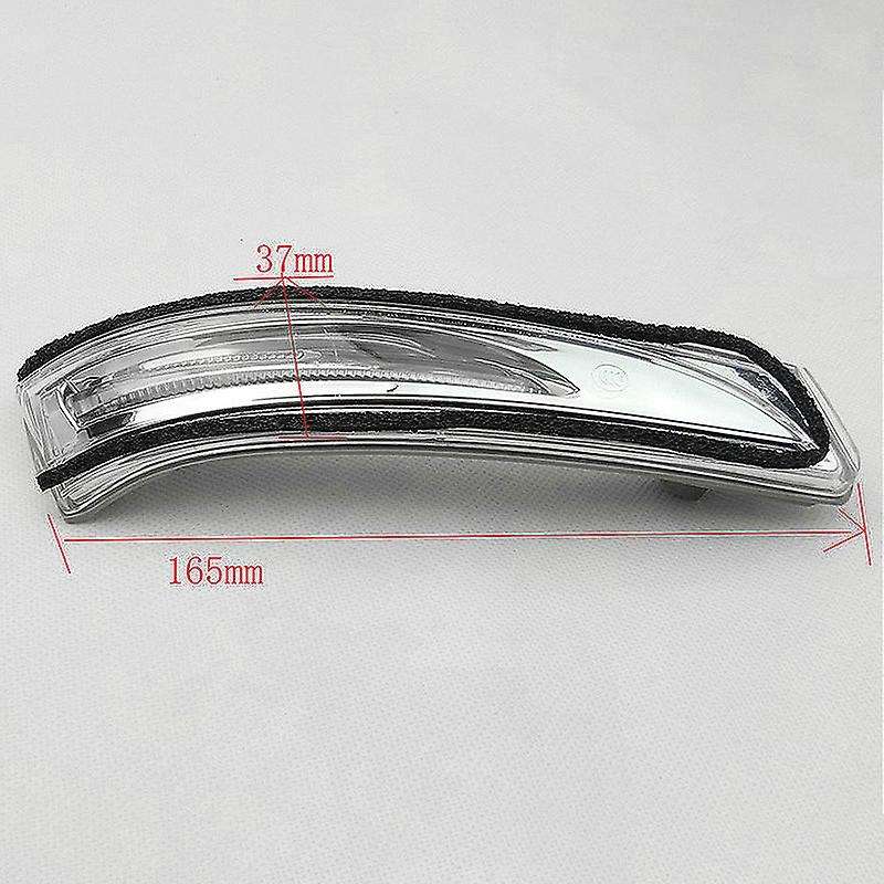 Rear View Mirror Turn Signal Light for Dynamic 2010-2015 LED Indicator Blinker Repeater Signal Lamp