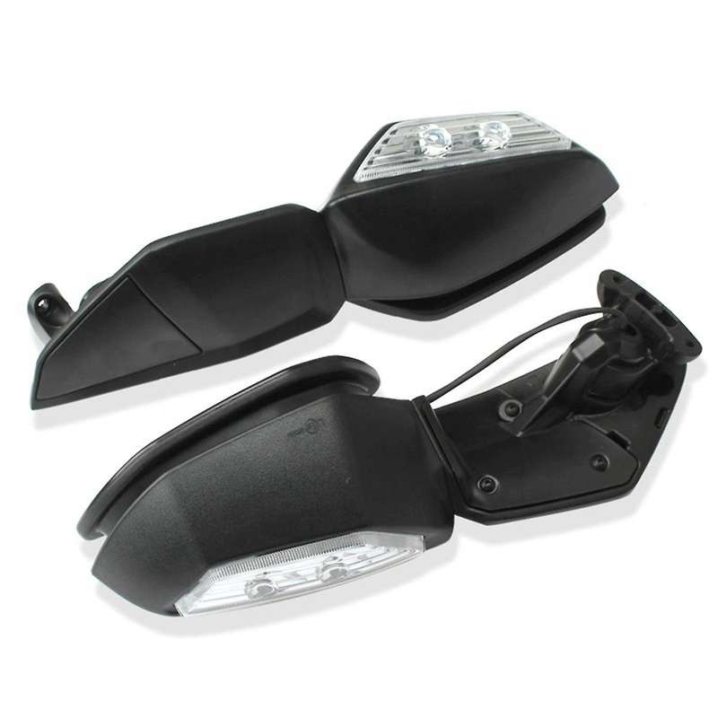 Rear View Mirrors for H2 400 ZX4R ZX10R 10R 2016-2020 Motorcycle LED Turn Signal Light Mirrors