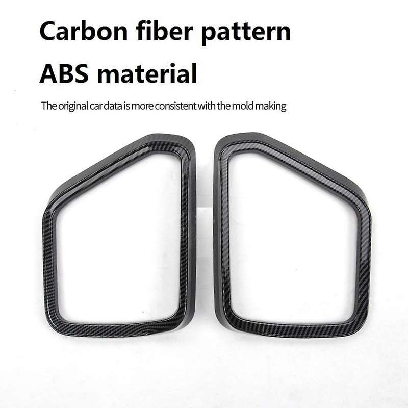 Rear View Side Mirror Cover Rain Eyebrow Visor Shade Guard Trim for 2021 Accessories Matte Black