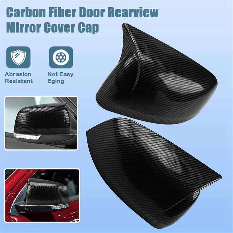 Rear View Side Mirror Cover Side Mirror Cap for Durango 2011-2021 Accessories,Carbon Fiber