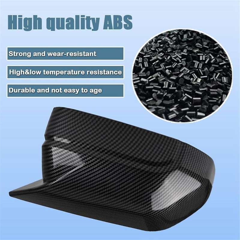 Rear View Side Mirror Cover Side Mirror Cap Trim for 2021-2024 Accessories - Carbon