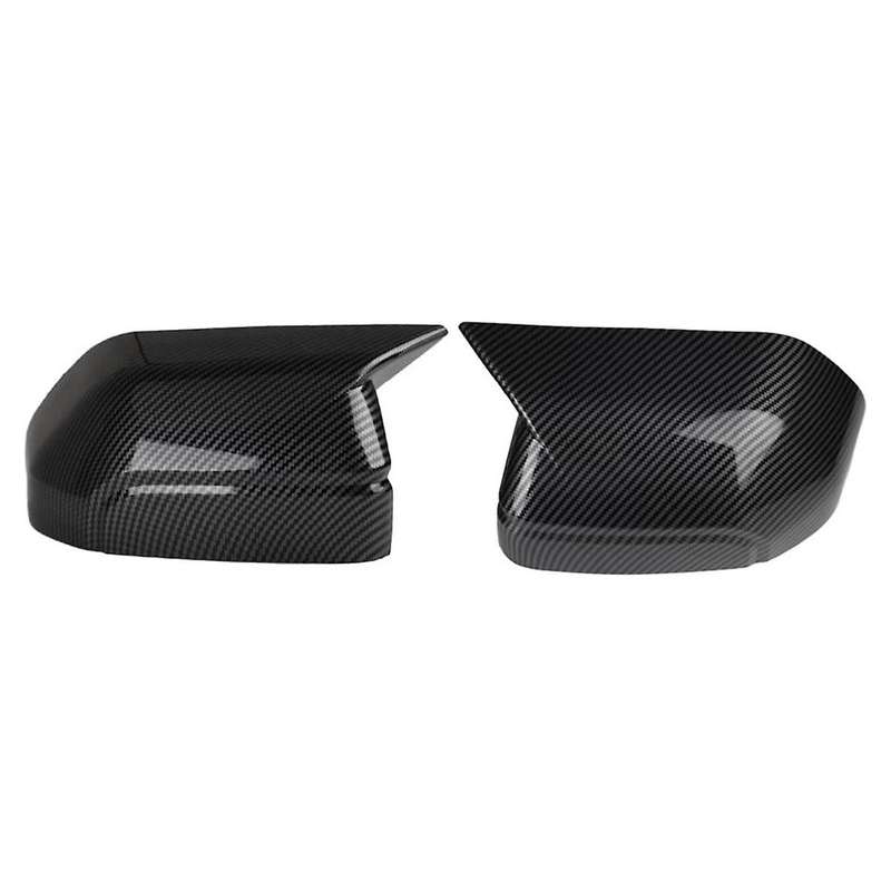 Rear View Side Mirror Cover Side Mirror Cap Trim for 2021-2024 Accessories - Carbon