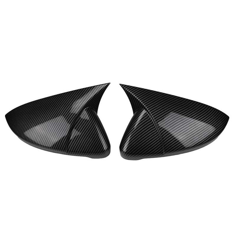 Rear View Side Mirror Cover Side Mirror Cap for / GLI 2019 2020 2021 2022, Carbon Fiber