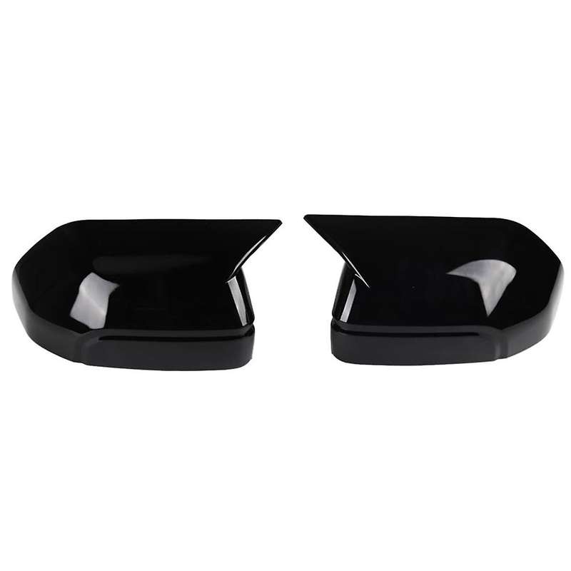 Rear View Side Mirror Cover Side Mirror Cap Trim for 2021-2024 Accessories - Black