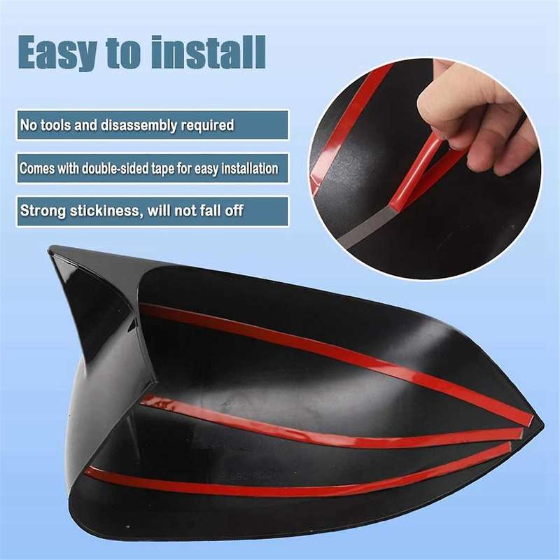 Rear View Side Mirror Cover Side Mirror Cap for Durango 2011-2021 Accessories,Gloss Black