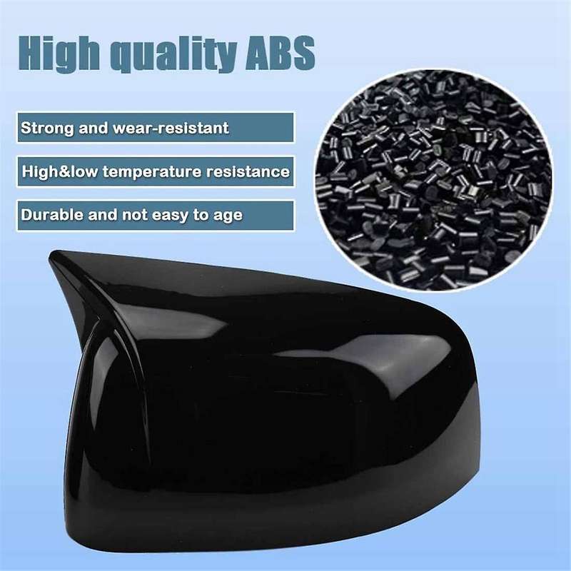 Rear View Side Mirror Cover Side Mirror Cap for Durango 2011-2021 Accessories,Gloss Black