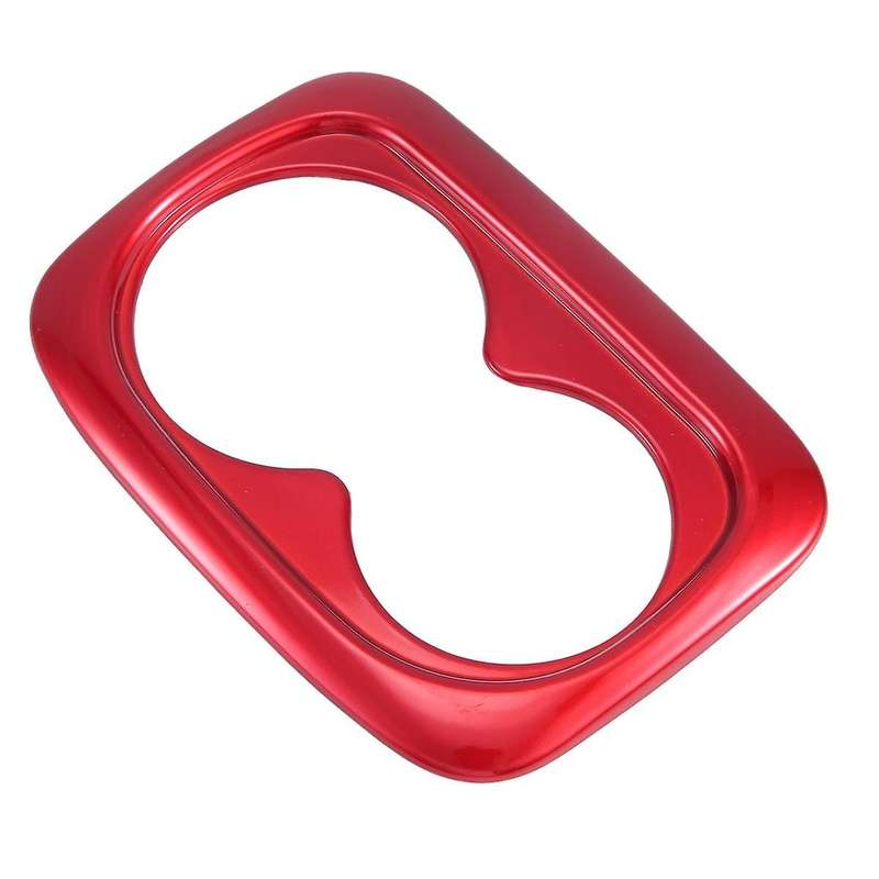 Rear Water Holder Cover Trim Decor for 11Th 2022 2023 Red Interior Accessories