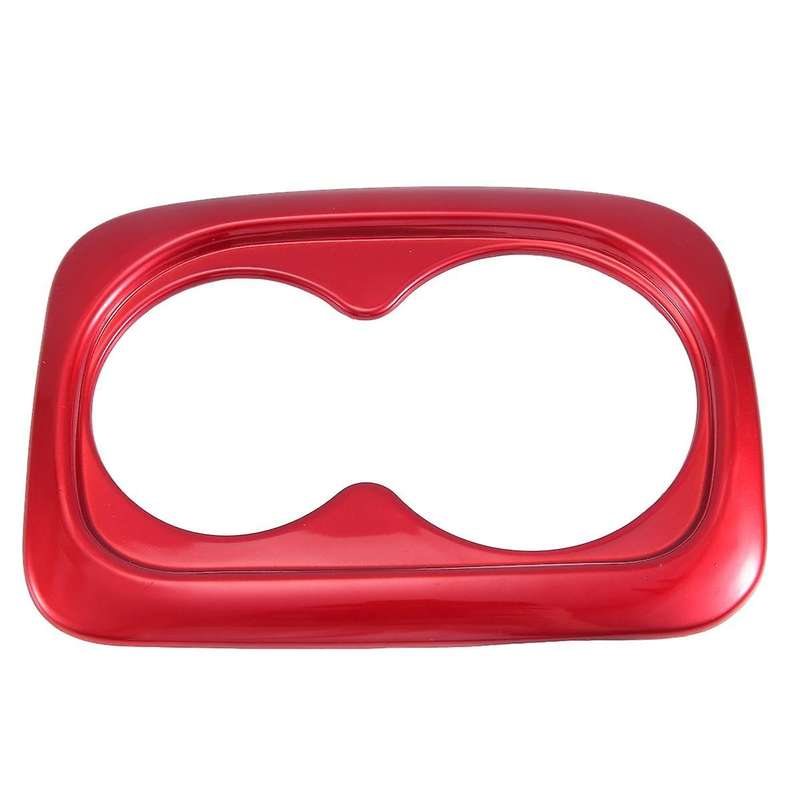 Rear Water Holder Cover Trim Decor for 11Th 2022 2023 Red Interior Accessories