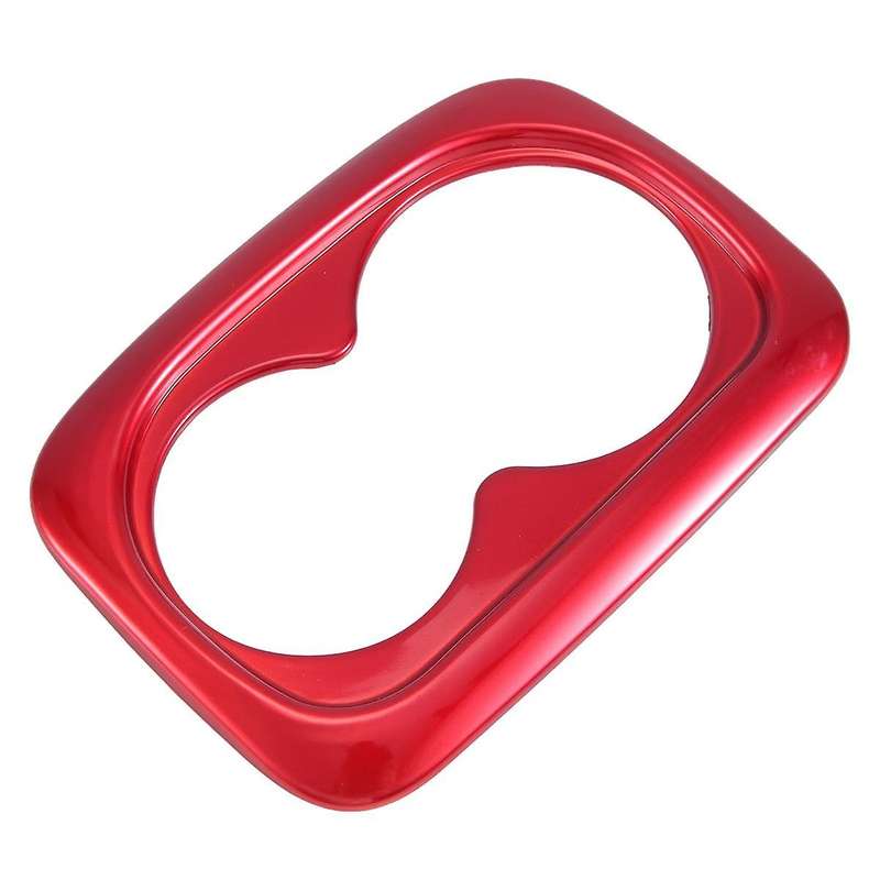 Rear Water Holder Cover Trim Decor for 11Th 2022 2023 Red Interior Accessories