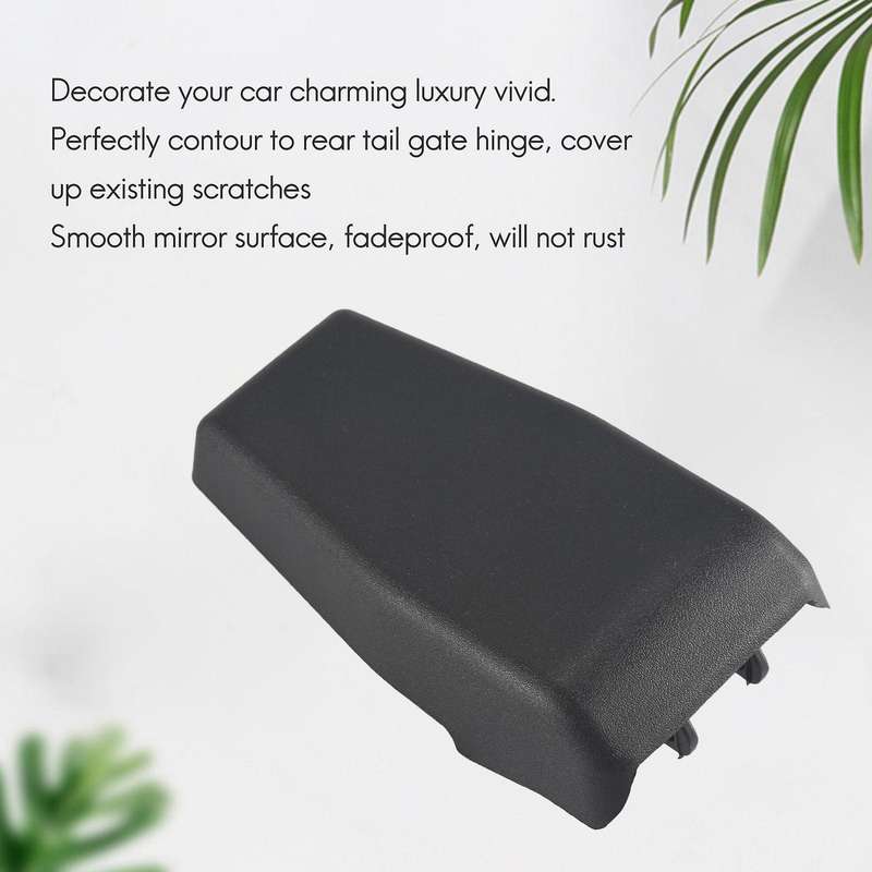 Rear Window Hinge Liftgate Glass Hinge Cover Trim for Wrangler JK 2007-2017