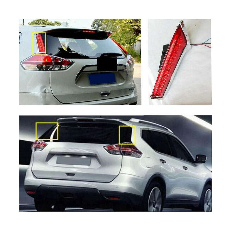 Rear Window Column Light Brake Light Rear Tail Light without Steering Function Car for Kizashi Rogu