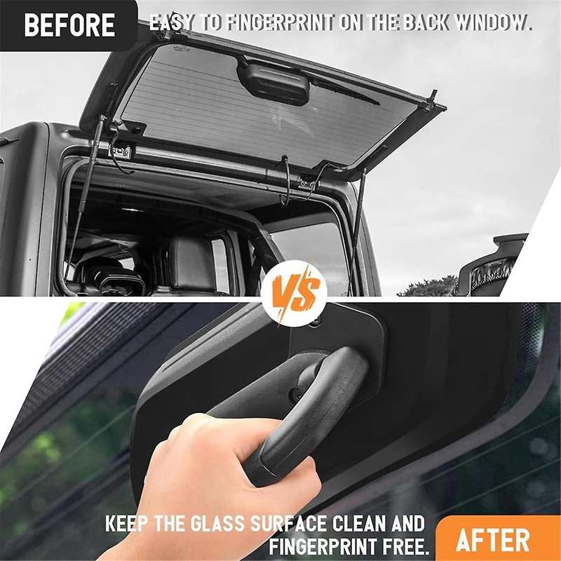 Rear Window Handle for Wrangler JL 2018-2024 Trunk Rear Window Grip Handle Accessories