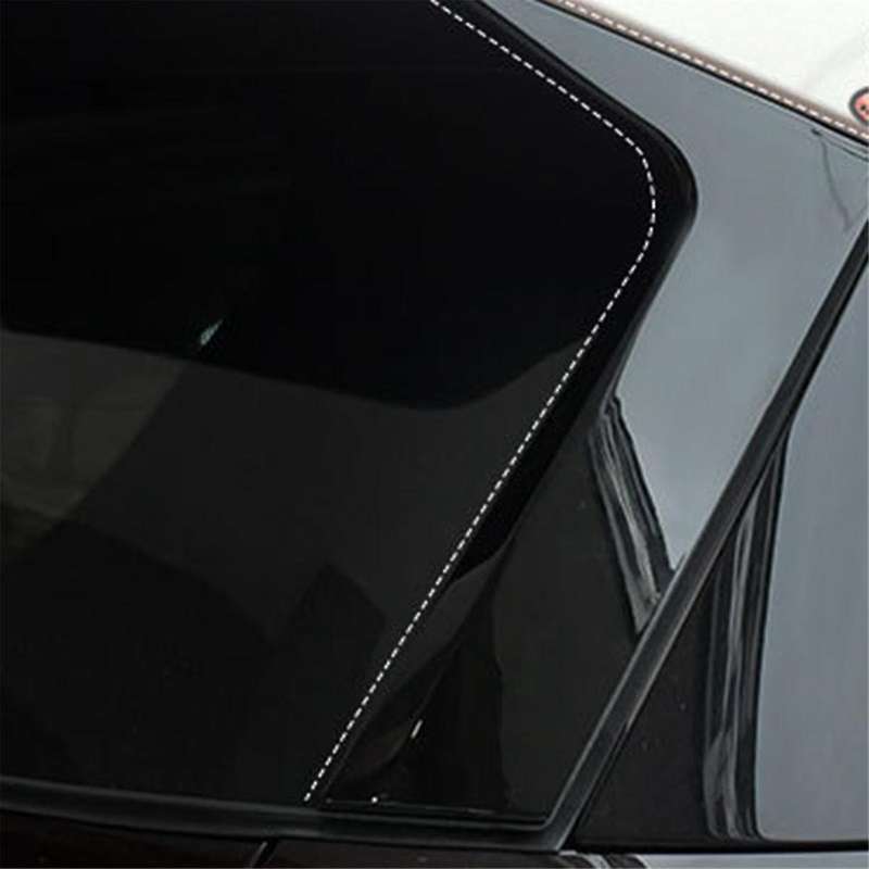 Rear Window Side Wing Canard Spoiler Splitter Trim for Dolphin Mini / Seagull