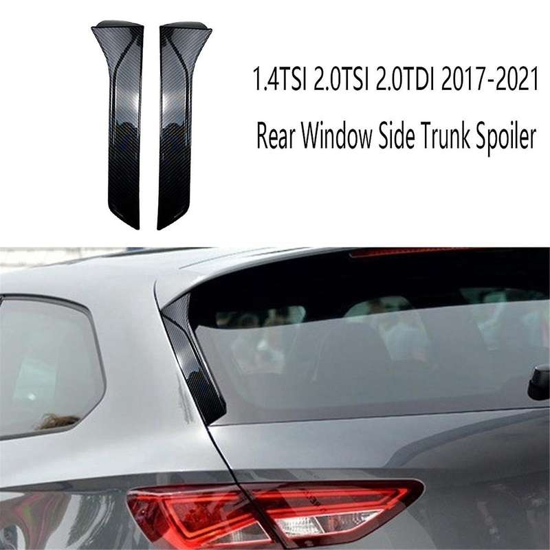 Rear Window Side Trunk Spoiler Canards Splitter for Suv 1.4tsi 2.0tsi 2.0tdi Seat 5f Fr Mk3 Mk3.5,b