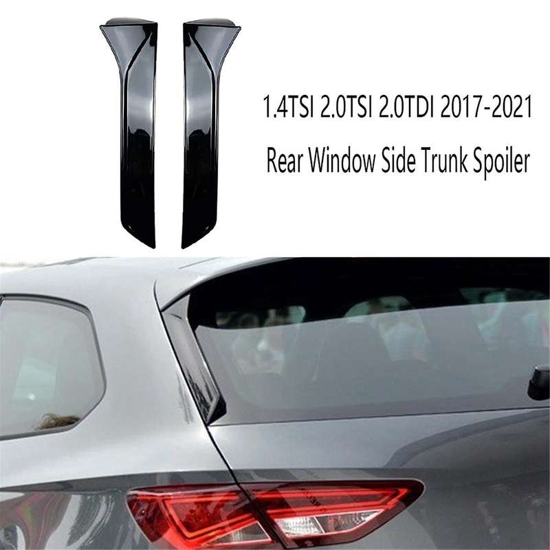 Rear Window Side Trunk Spoiler Canards Splitter for Suv 1.4tsi 2.0tsi 2.0tdi Seat 5f Fr Mk3 Mk3.5,a