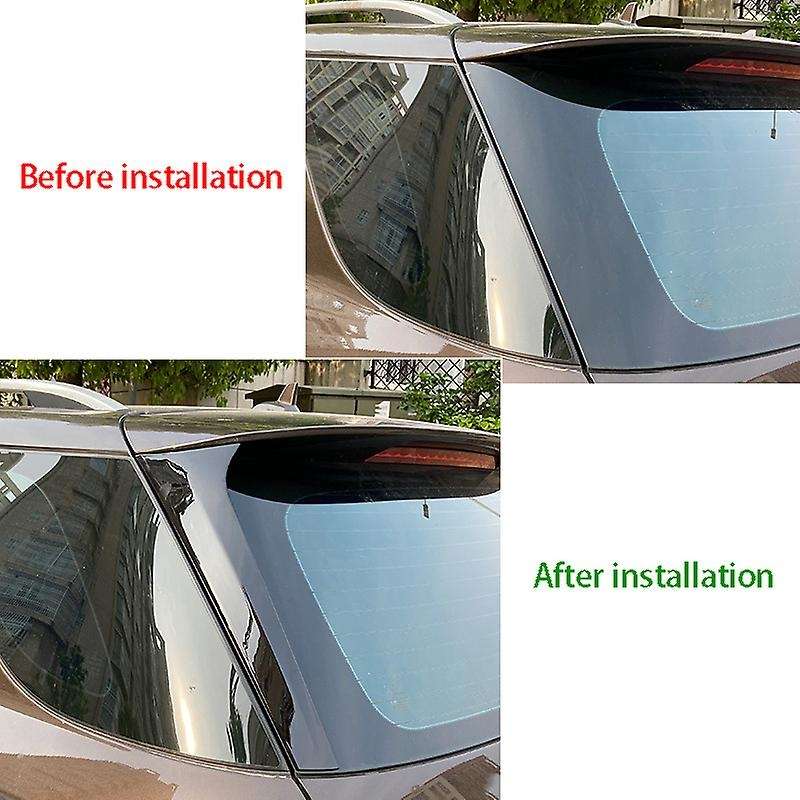 Rear Window Side Spoiler Spoiler Canard Canards Splitter for ML Class W166 2012-2018