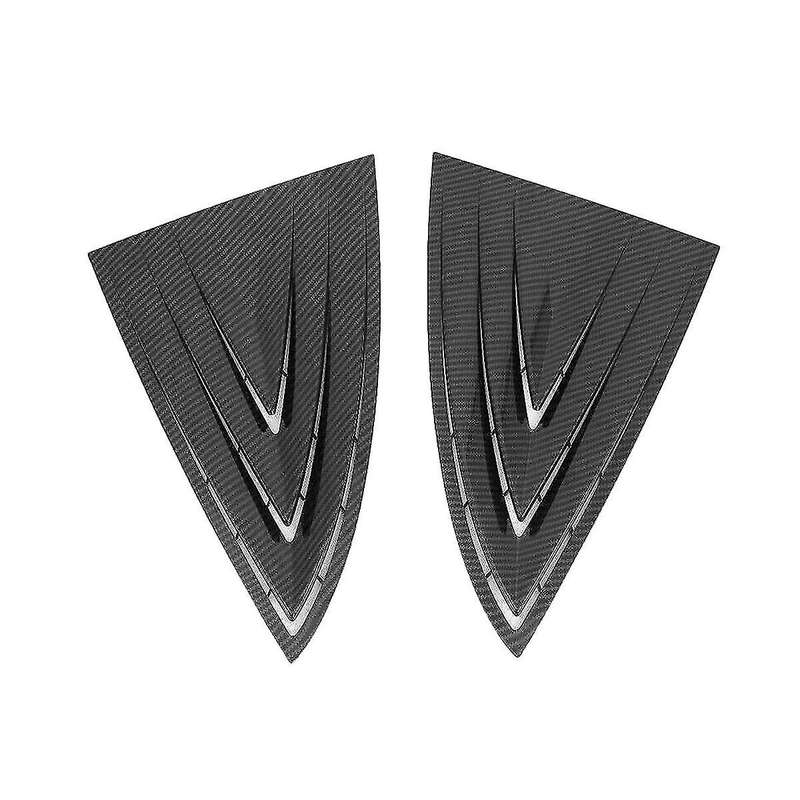 Rear Window Triangle Sticker Louver Decorative Sticker Car for Model 3