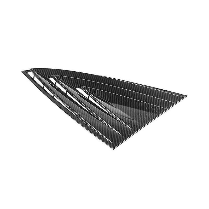 Rear Window Triangle Sticker Louver Decorative Sticker Car for Model 3