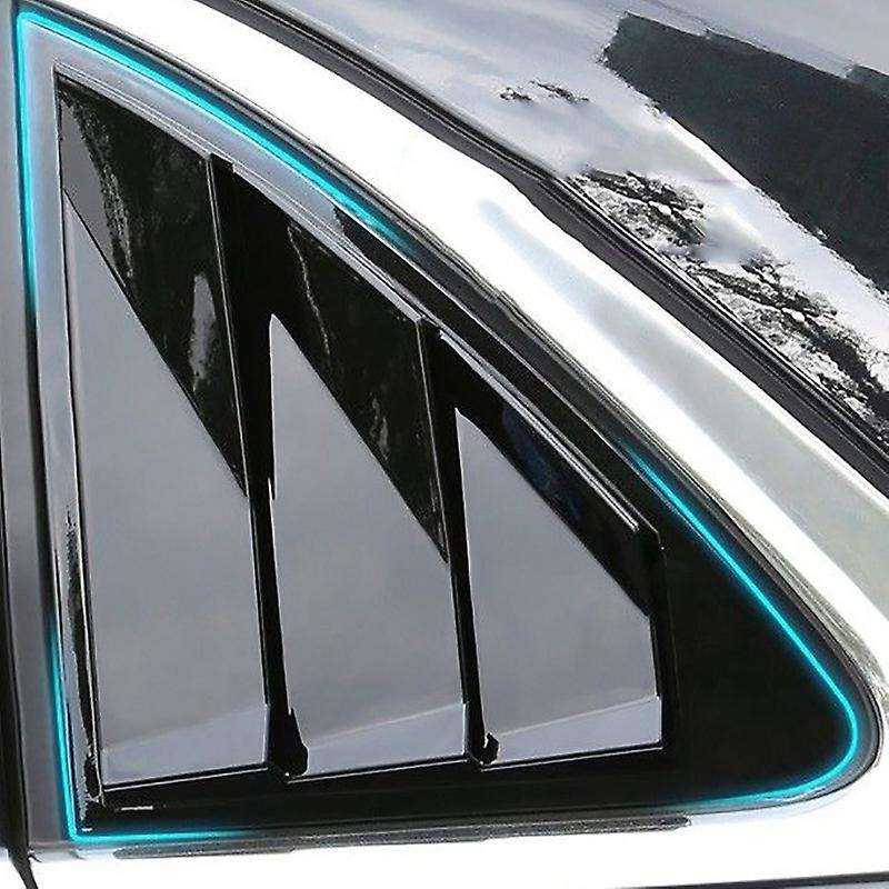 Rear Window Triple-cornered Shutters Decoration Panel Cover Stickers Trim for CLA200