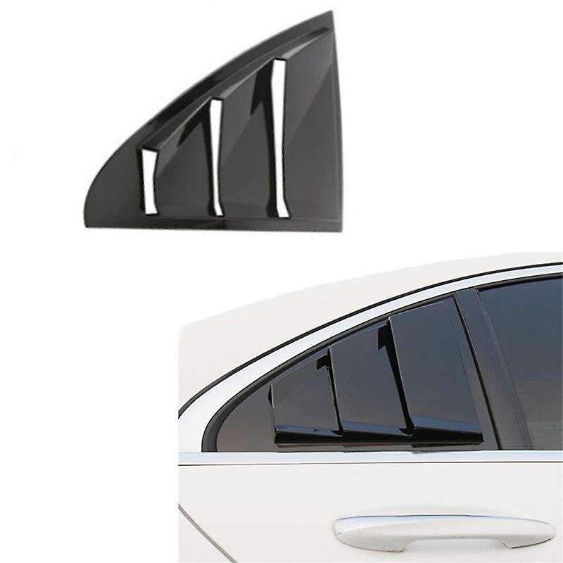 Rear Window Triple-cornered Shutters Decoration Panel Cover Stickers Trim for CLA200
