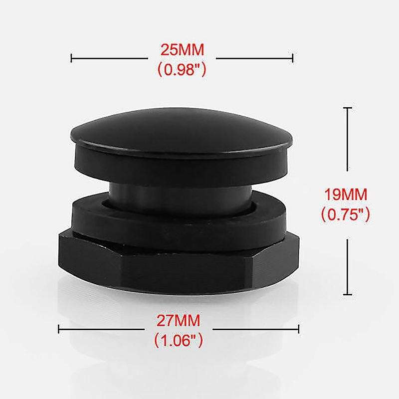 Rear Windshield Glass Strut Hardware Kit Fit Compatible 92-95 Hatchback EG6 Black