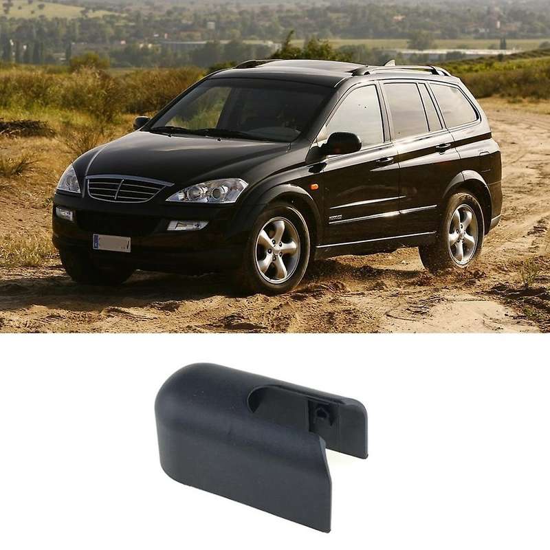 Rear Windshield Windscreen Wiper Arm Cover Cap Mounting Nut for Kyron Hatchback 2007-2014 Accessori