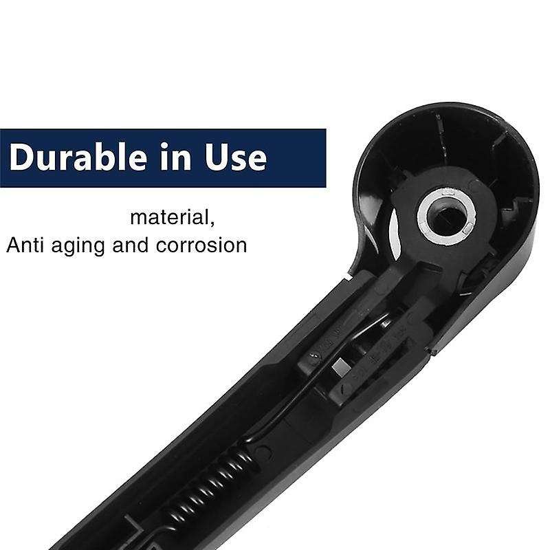 Rear Windshield Wiper Arm and Blade Set 1K9955707A for Golf 5 6