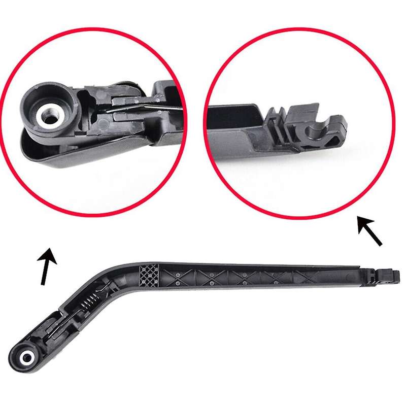 Rear Windshield Wiper Arm Blade Set Compatible Toyota Compatibletuner 2008-2017