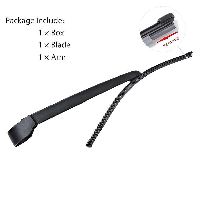 Rear Windshield Wiper Arm Blade Set for  2011-2017 95862804000