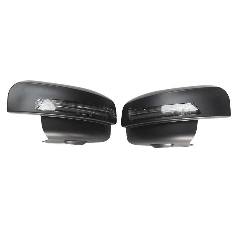 Rearview Door Mirror Housing Cover Cap with LED Turn Signal Light Replace for 2012-2020 / Everest 20