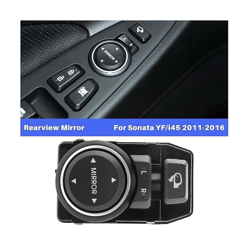 Rearview Mirror Adjustment Switch Side Mirror Control Switch Button for I45 2011-2016 935733s100