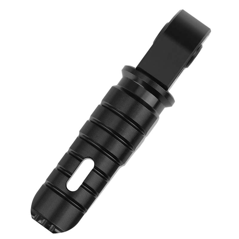 Rearset Rear Foot Pegs Footpegs for Street Scrambler 900 Bonnevill Black T120 T100(Black)