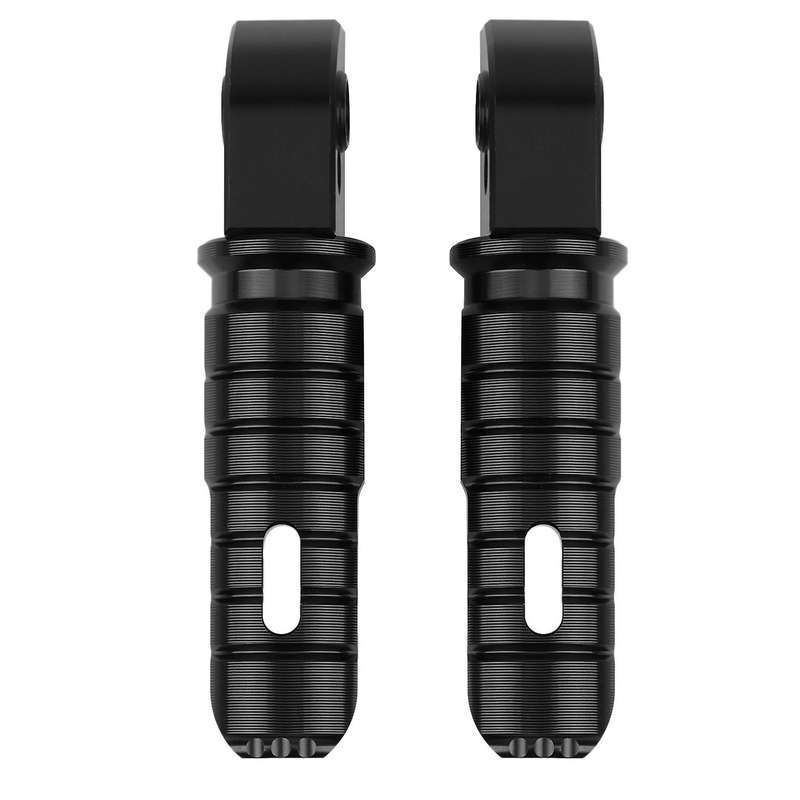 Rearset Rear Foot Pegs Footpegs for Street Scrambler 900 Bonnevill Black T120 T100(Black)