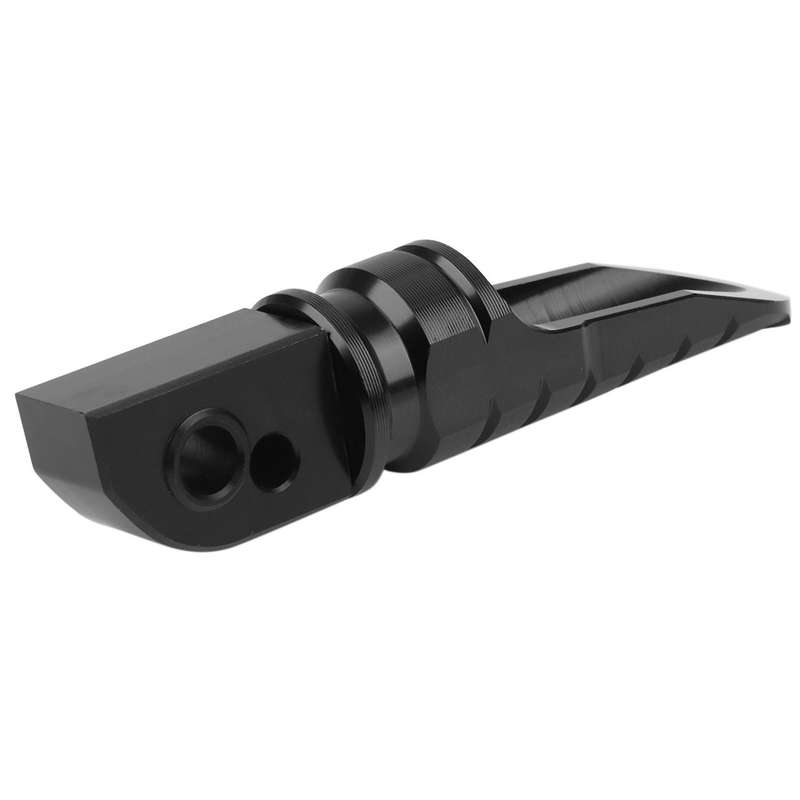 Rearset Rear Foot Pegs Footpegs for Street Scrambler 900 Bonnevill Black T120 T100(Black)