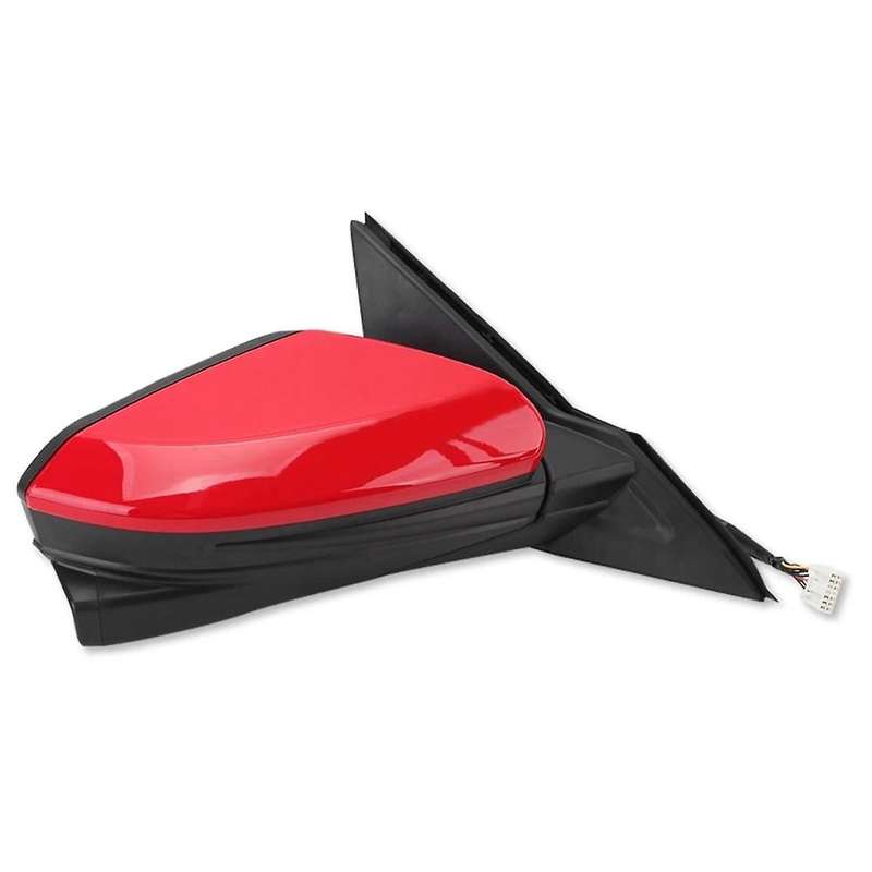Rearview Mirror Assembly with Camera 11 Wires Door Wing Side Mirror for Sedan Us Version 2016-2020