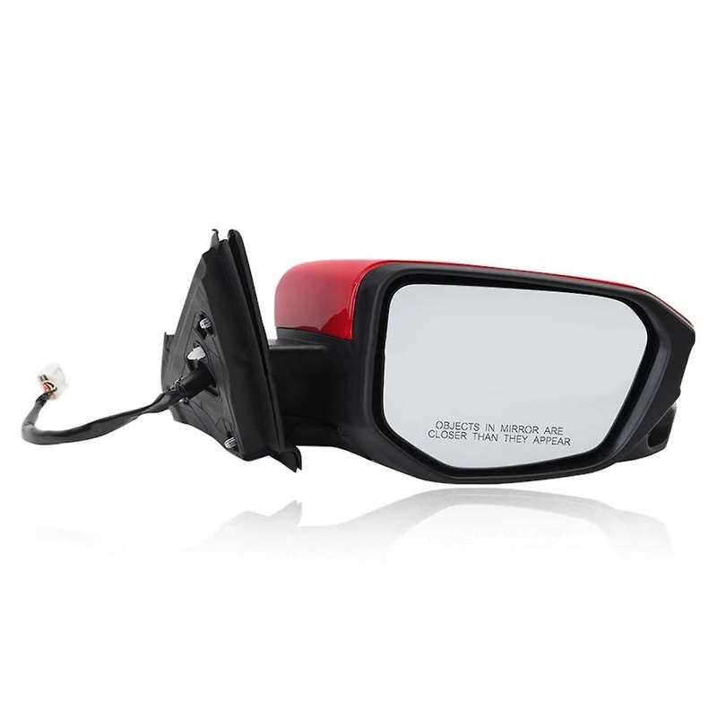 Rearview Mirror Assembly with Camera 11 Wires Door Wing Side Mirror for Sedan Us Version 2016-2020
