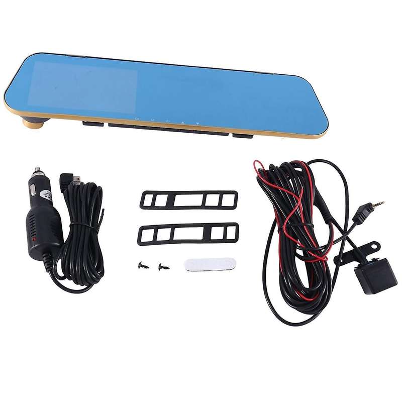 Rearview Mirror Car Recorder Front and Rear Dual Recording Auto Supplies