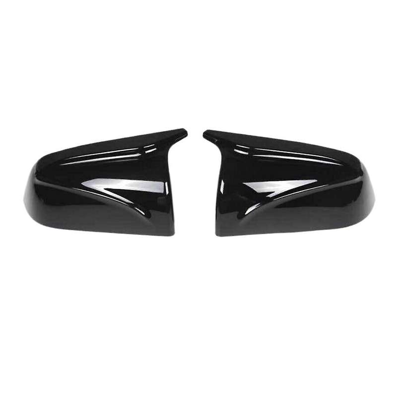 Rearview Mirror Cover Bright Black for 2017-2021