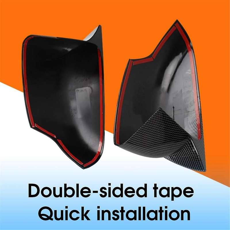 Rearview Mirror Cover Exterior Accessories for 2012-2022 with Turn Signal , Carbon Fiber