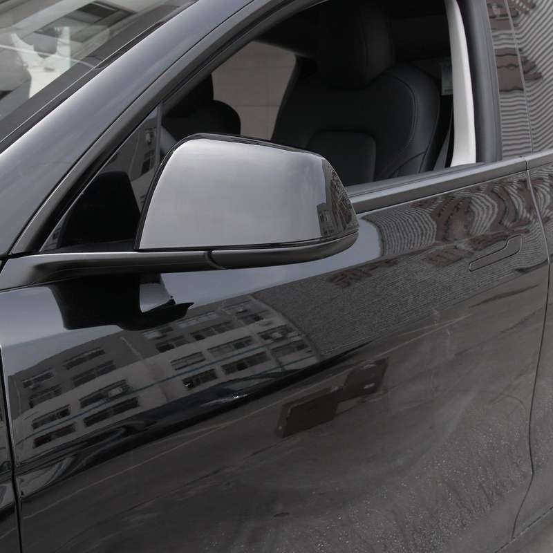Rearview Mirror Cover Rearview Mirror Cover Modification Accessories for Model Y - D