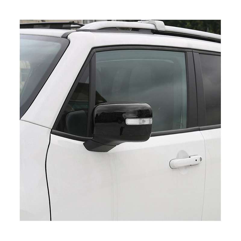 Rearview Mirror Cover Side Mirror Cover Frame Trim Sticker for 2016-2023 Accessories - Abs Black