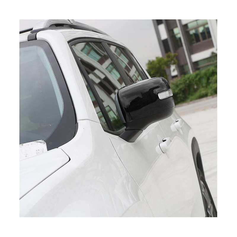 Rearview Mirror Cover Side Mirror Cover Frame Trim Sticker for 2016-2023 Accessories - Abs Black
