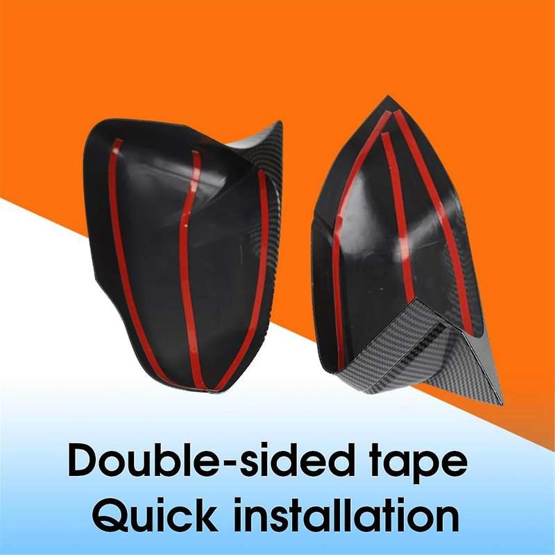Rearview Mirror Cover Side Mirror Cover Side Mirror Cap for R1T/R1S 2022-2024 Accessories Carbon Fi