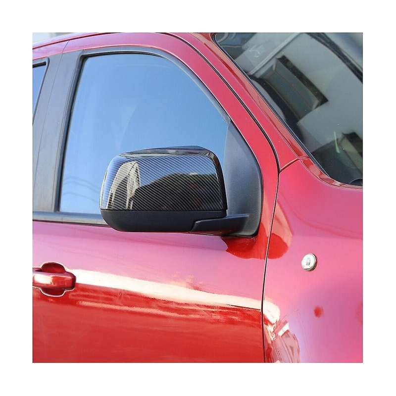 Rearview Mirror Cover Side Mirror Cover Frame Trim Sticker for 2014-2022, Abs Carbon Fiber